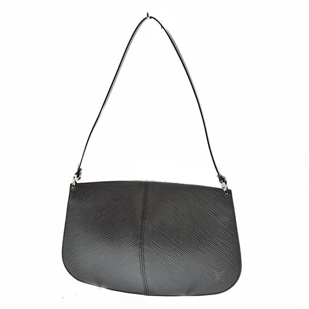 Louis Vuitton Demi Lune Epi Pochette Black Noir Accessory Handbag